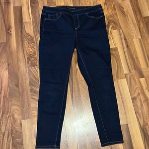 Maurice’s dark denim jeggings size 18Reg